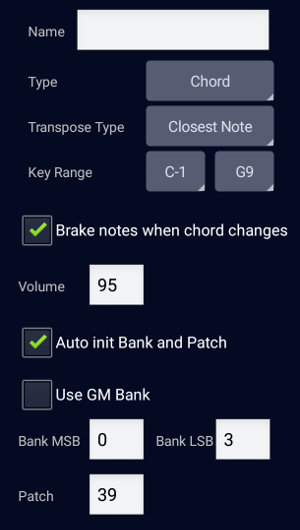 Style Track Config and Scene Track Config